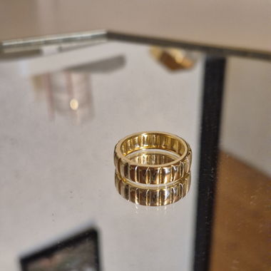 Gold plated ring from Evry jewels✨️