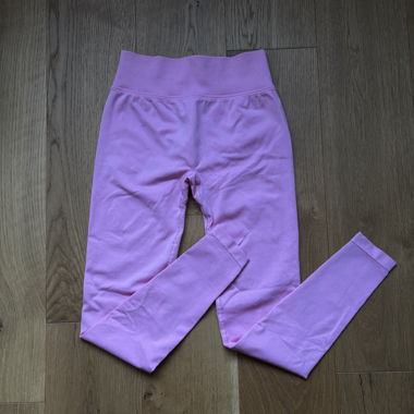 Teveo Statement Scrunch Leggings "Pink"