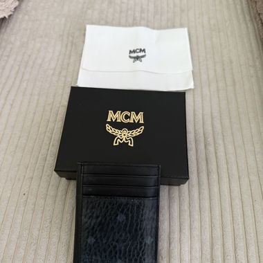MCM Card Holder Black