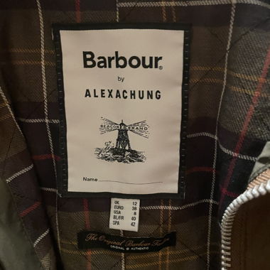 Barbour Coat by Alexa Chung