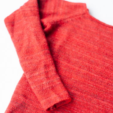 Top corto in maglia a maniche lunghe Subdued