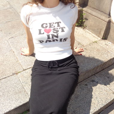 t-shirt «get lost in paris»