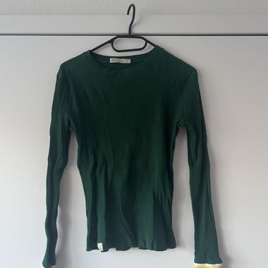 Dark Green Rib Longsleeve
