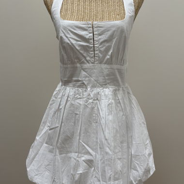 Mini abito bianco Stradivarius