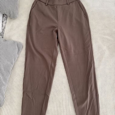 Brown Fabric Trousers