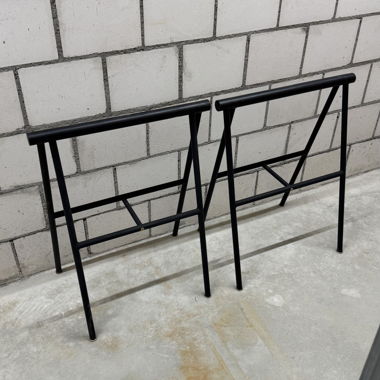 Tréteaux de table - Ikea métal noir 2 pcs.