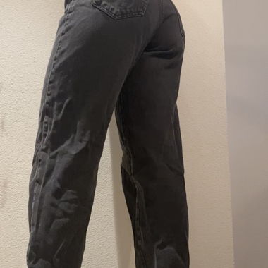 Jeans large noir Pull&Bear taille 36