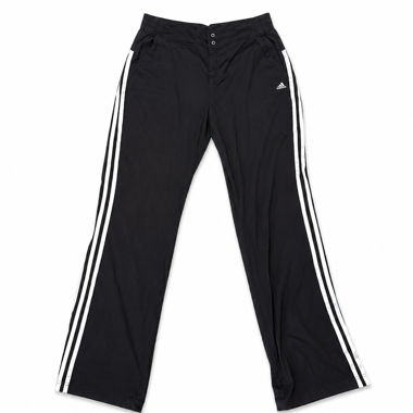 Pantalon de sport Adidas noir - Bootcut
