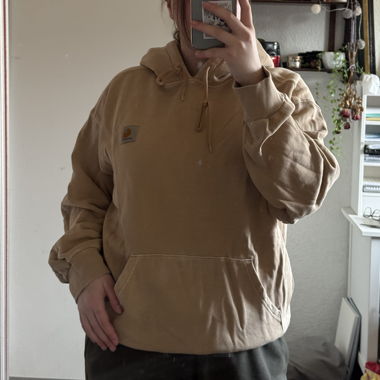 Carhartt Sweat à capuche beige