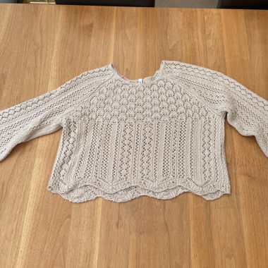Gehäkelter Pullover ONLY