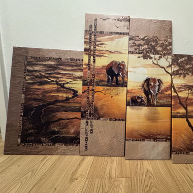 Wandbilder Afrika Stil 