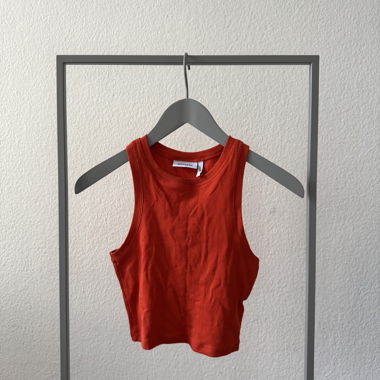 WEEKDAY Tania Rib Tube Top 