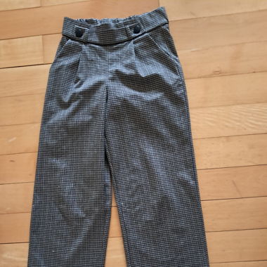 Karierte Chino Hosen