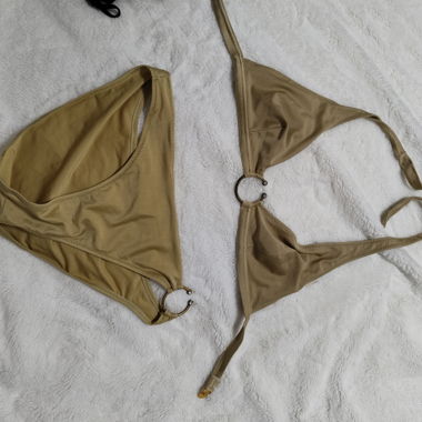 Bikini vintage doré Morgan