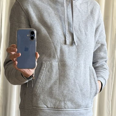Organic Basics hoodie grey XS/S
