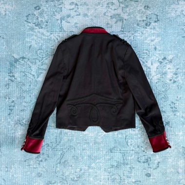 Giacca militare con bordi in velluto The Kooples