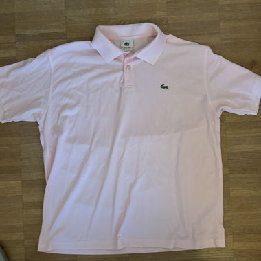 Pink vintage Lacoste Poloshirt  Grösse L