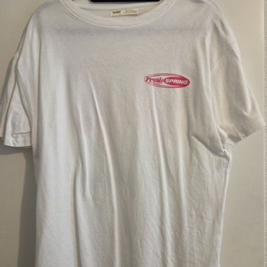 T-shirt bianco Fresh Spring
