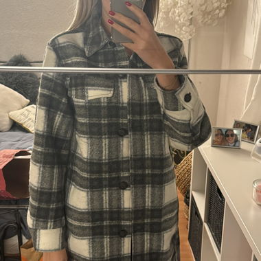 Manteau carreau HM
