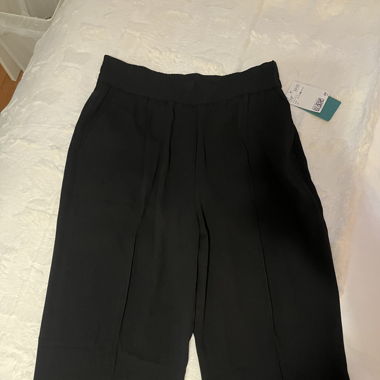 H&M Seidenhosen schwarz neu