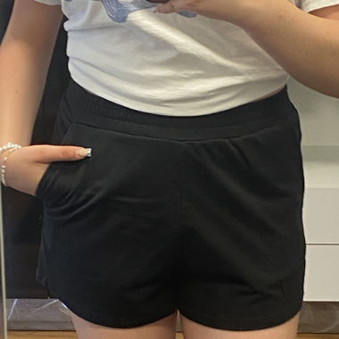 Kurze Hose schwarz 