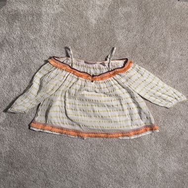 Top Beach Warrior con spalle scoperte