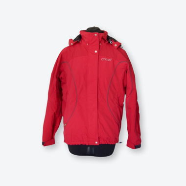 Vintage 90er - Rote Skijacke in Gr. 36