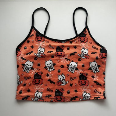 Crop top di Halloween carino
