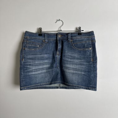 Jupe courte en denim