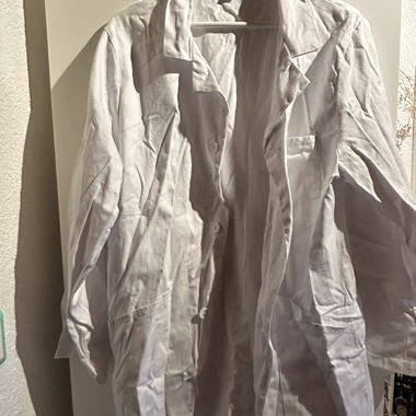 Blouse de laboratoire blanche