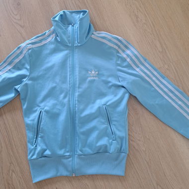 Light Blue Adidas Track Jacket