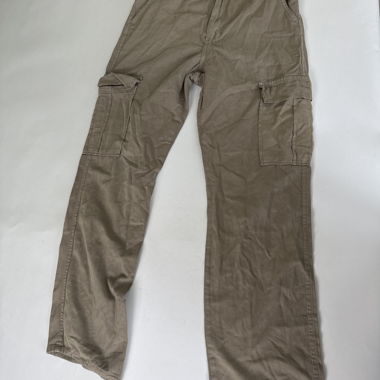 Pantaloni cargo beige