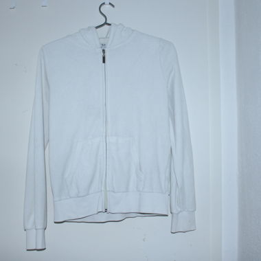 White velvet jacket