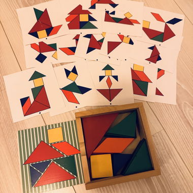 Denkspiel aus Holz