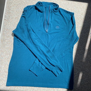 Moving Comfort Pullover con collo con zip
