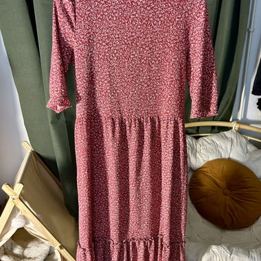 Robe Mango en ocre rouge