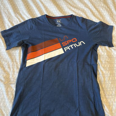 La Sportiva Herren T-Shirt Blau Gr. EU M/48
