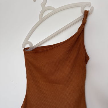 Débardeur brun/orangé
