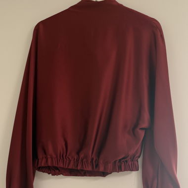 Rote ZARA Bluse