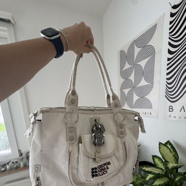 George Gina & Lucy Nightshift Bag in White