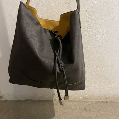 Faux leather bag