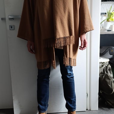 Mantello Salvatore Ferragamo cashmere Vintage