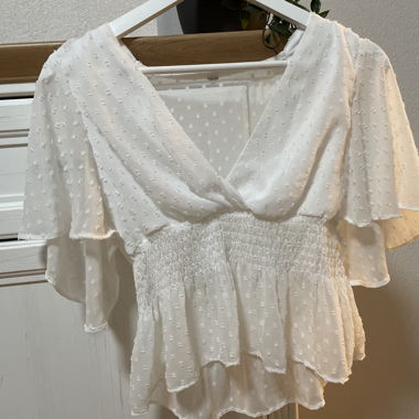 verspielte Bluse