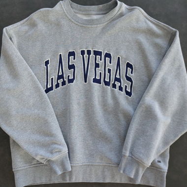 Grauem Las-Vegas-Sweatshirt