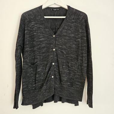 Grauer Mango Cardigan