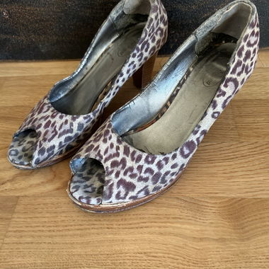 Leopard Print High Heels