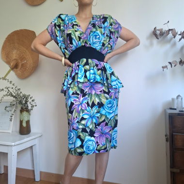 Vintage floral dress