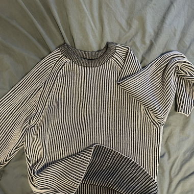 der schutze sweatshirt mit stickerei hinten