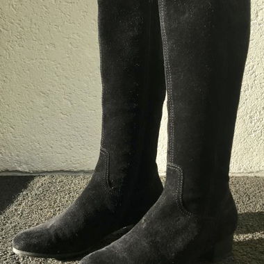 Bottes Gabor en daim noir – Taille 37.5