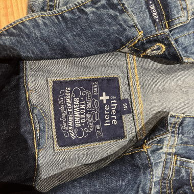 Veste en jean neuve